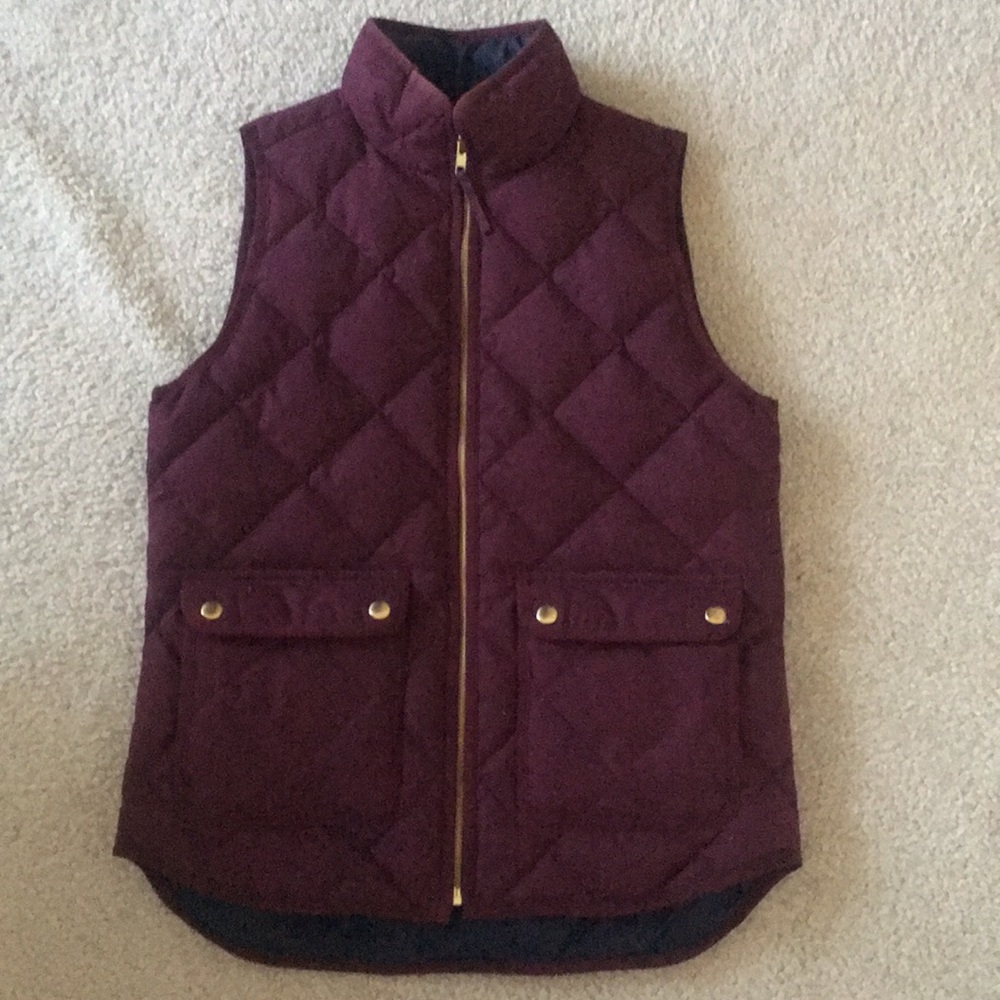 J crew vest XS